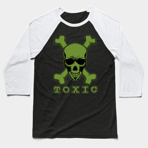 Toxic Baseball T-Shirt by mrpsycho